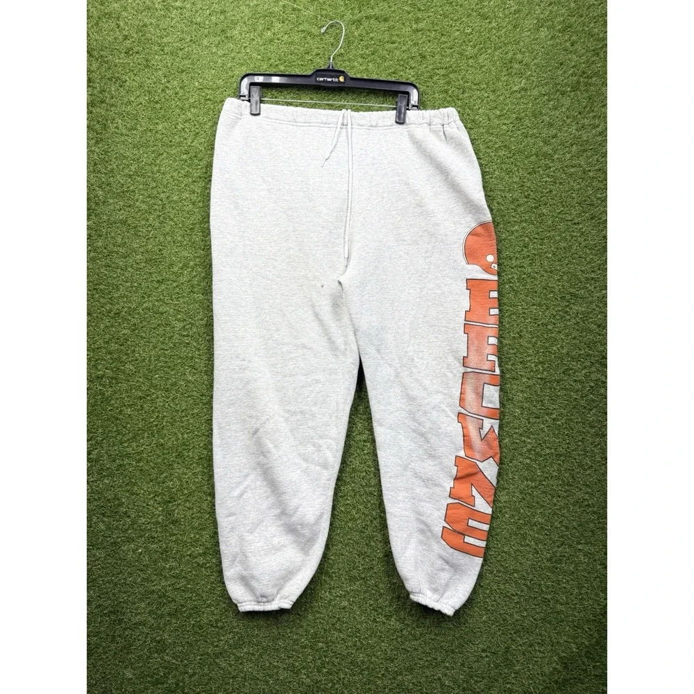 Cleveland Browns Sweatpants Mens XL Vintage 2000 Football Joggers Athletic 90s
